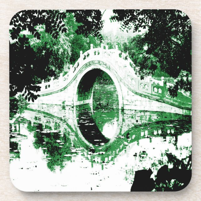 Historical Bridge Cork Coaster (Front)