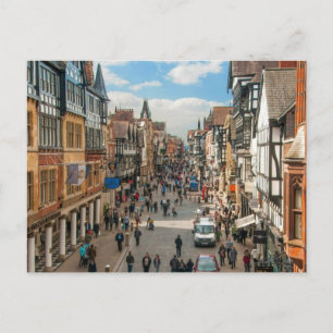 Historical City of Chester England United Kingdom Postcard