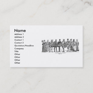 Historical Costumes Business Card