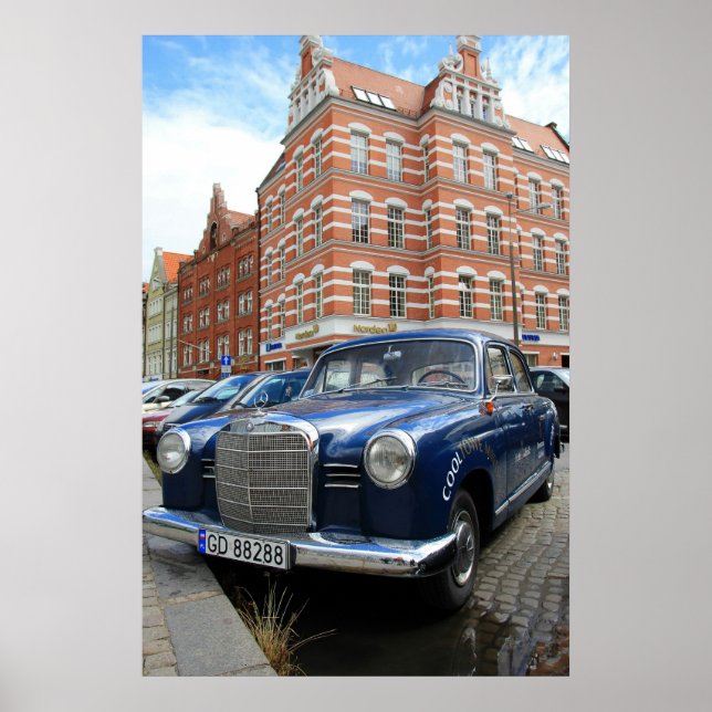 Historical Gdansk Poland Poster (Front)