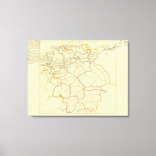 Historical Germany and Austria Canvas Print