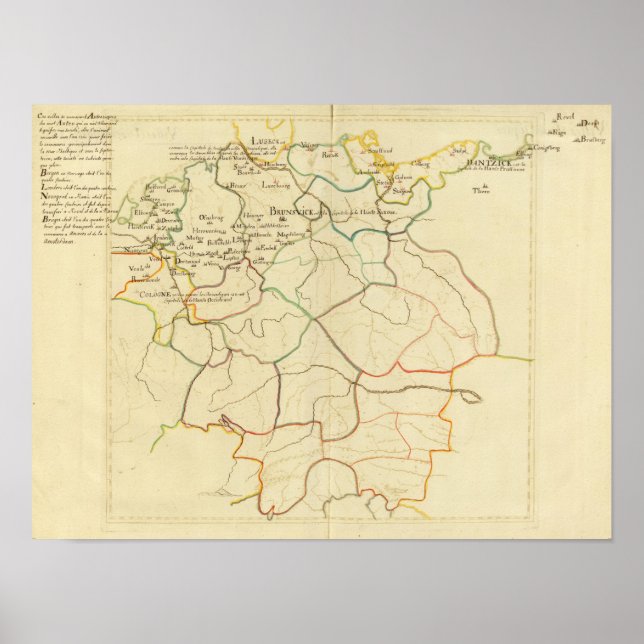 Historical Germany and Austria Poster (Front)