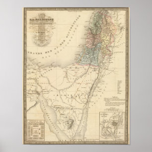 Historical Jerusalem, Palestine Poster