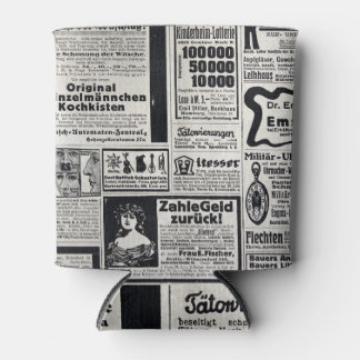 Historical Kiev: 1917 Newspaper Illustration Can Cooler