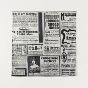 Historical Kiev: 1917 Newspaper Illustration Tapestry