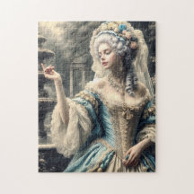 Historical Lady Portrait 252 Piece Jigsaw Puzzle