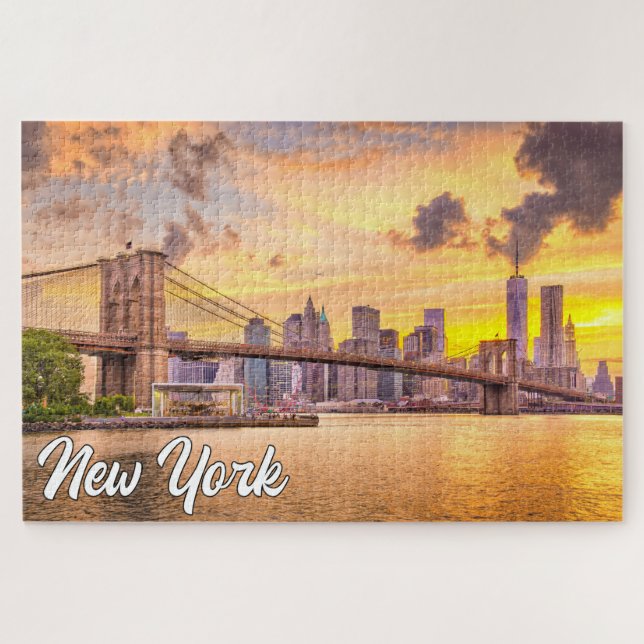 Historical Manhattan, New York, USA Jigsaw Puzzle (Horizontal)