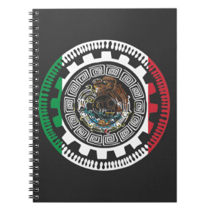 Historical Mexican Aztec Mexico Maya Calendar Notebook