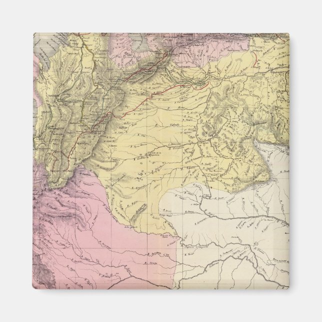 Historical Military Maps of Venezuela Magnet (Front)