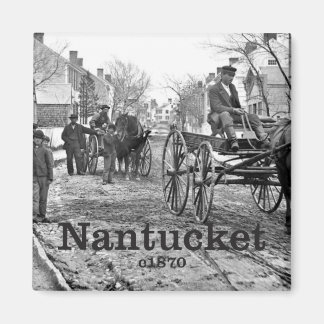 Historical Nantucket Photo Souvenir Magnet