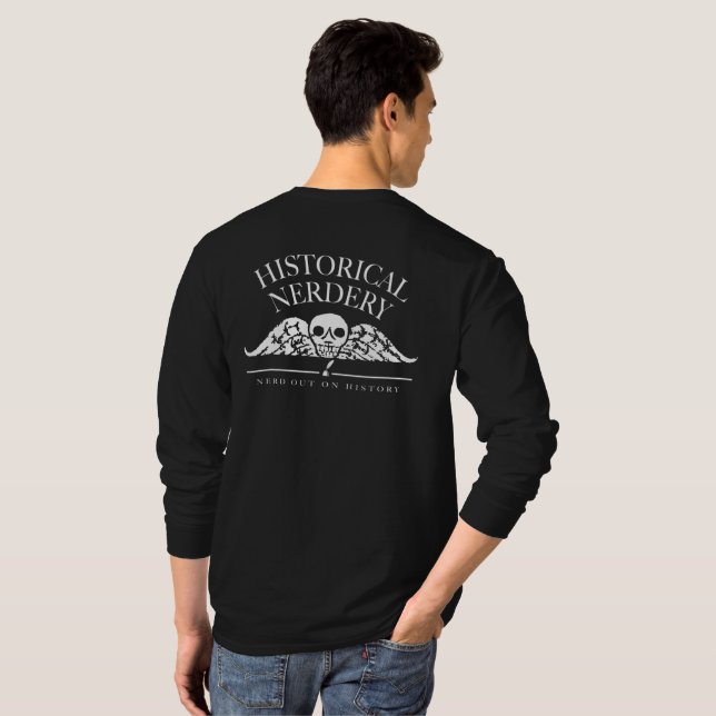 Historical Nerdery Official Long Sleeve T-Shirt (Back Full)
