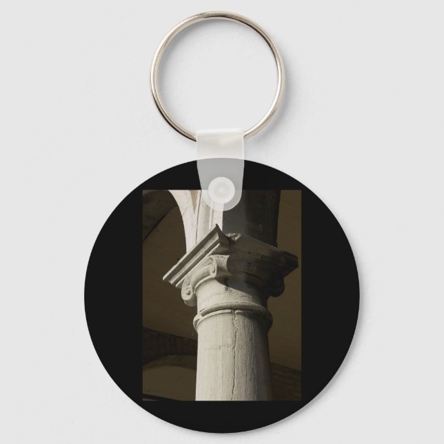 Historical Pillar Key Ring (Front)