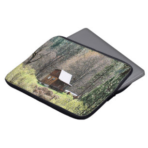 Historical Potato Creek Log Cabin...... Laptop Sleeve