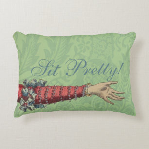 Historical Romance Manicule Pretty Accent Pillow