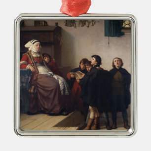 Historical theme, 1872 metal tree decoration