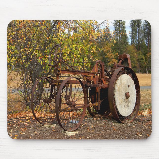 Historical tractor.... mouse pad (Front)