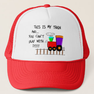 Historical Train Gifts--Hilarious sayings Trucker Hat