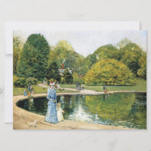 Historical View of Central Park (New York) Card