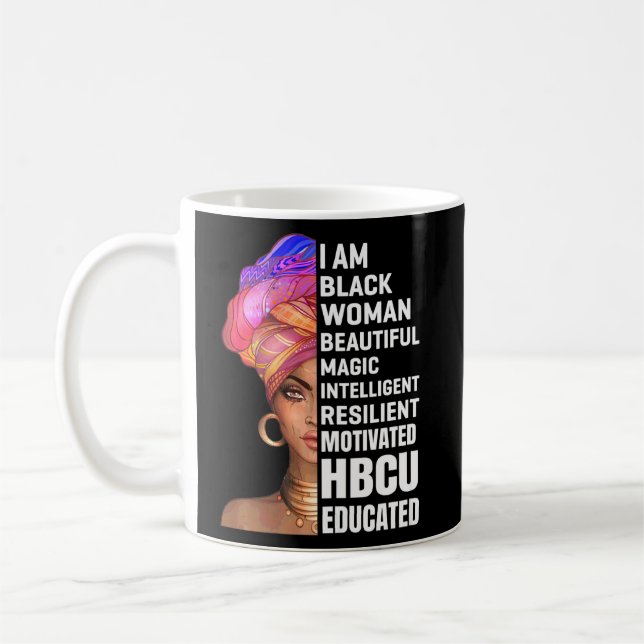 Historically Black College University Student Hbcu Coffee Mug (Left)