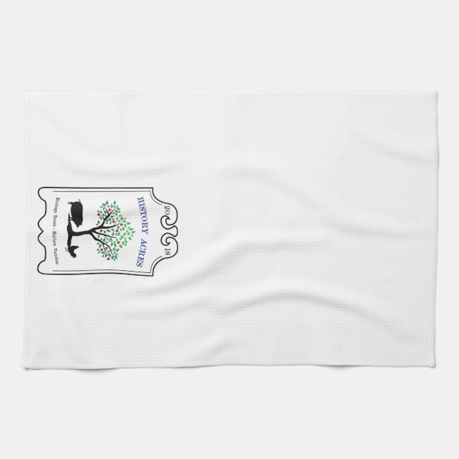 History Acres Kitchen Towel  (Horizontal)