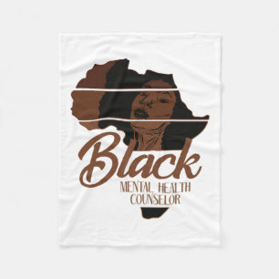 History African Mental Health Counsellor Africa  Fleece Blanket