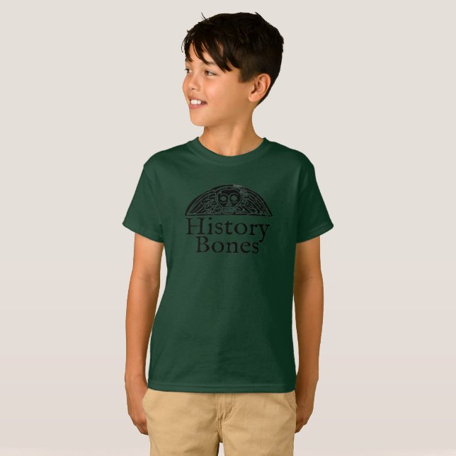 History Bones Kid's T-shirt (Front Full)