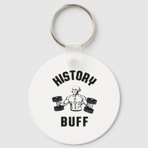 History Buff Funny George Washington Workout , Sma Key Ring