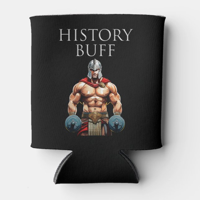 History Buff Roman Centurion Can Cooler (Front)