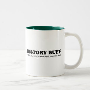 History Buff Two-Tone Coffee Mug