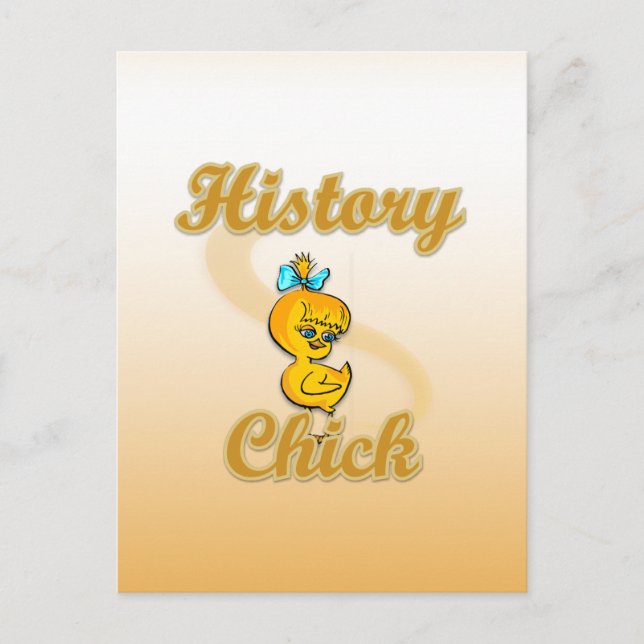 History Chick Postcard (Front)