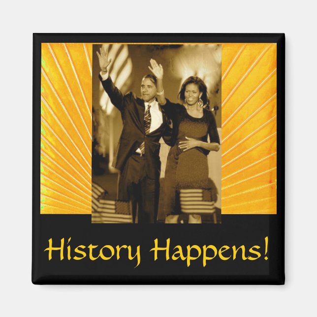 History Happens Magnet (Front)