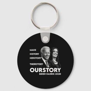 History Kamala Harris And Joe Biden 2020 Key Ring