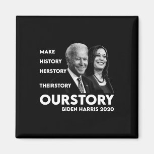 History Kamala Harris And Joe Biden 2020 Magnet