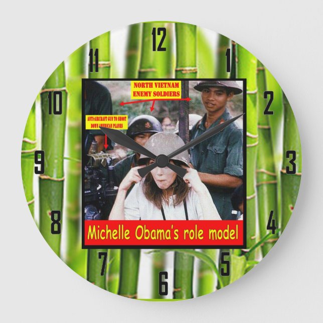 HISTORY LESSON FOR YOUNG AMERICANS LARGE CLOCK (Front)