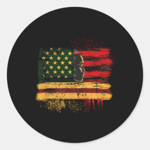History Month Design1 Classic Round Sticker