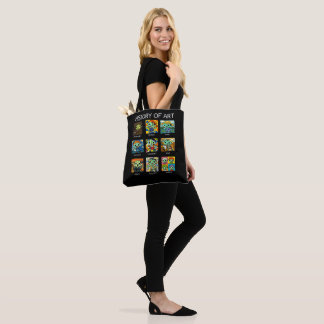 History of Art Zombie Parody Tote Bag