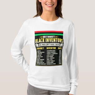 History Of Black Inventors Black History Month T-Shirt