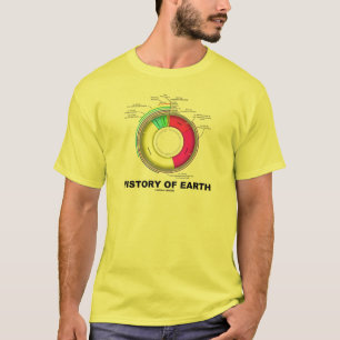 History Of Earth (Geological Time) T-Shirt