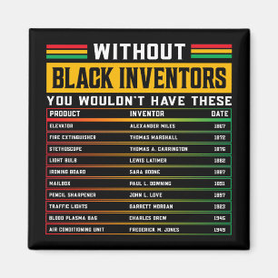 History Of Forgotten Black Inventors Black History Magnet