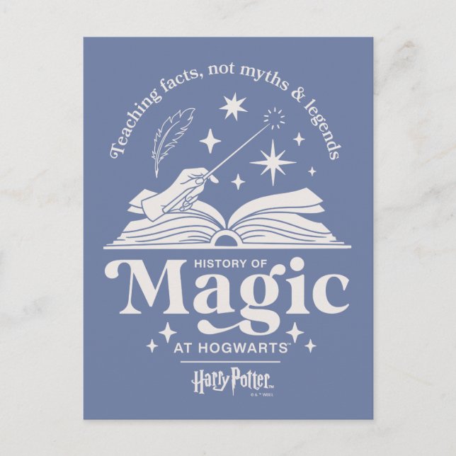 History of Magic at HOGWARTS™ Postcard (Front)