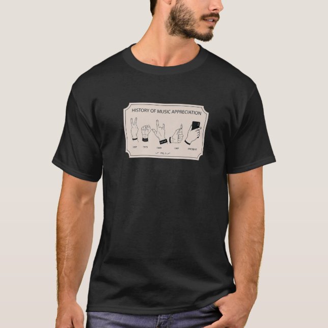 History Of Music Inspired Music Appreciation Relat T-Shirt (Front)