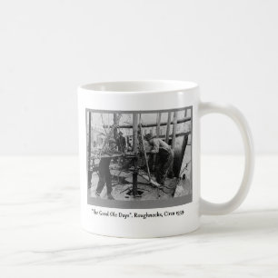 History Of Oil Drilling, Roughnecks Coffee Mug