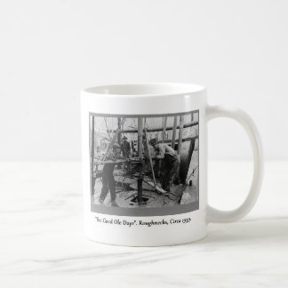 History Of Oil Drilling, Roughnecks Coffee Mug