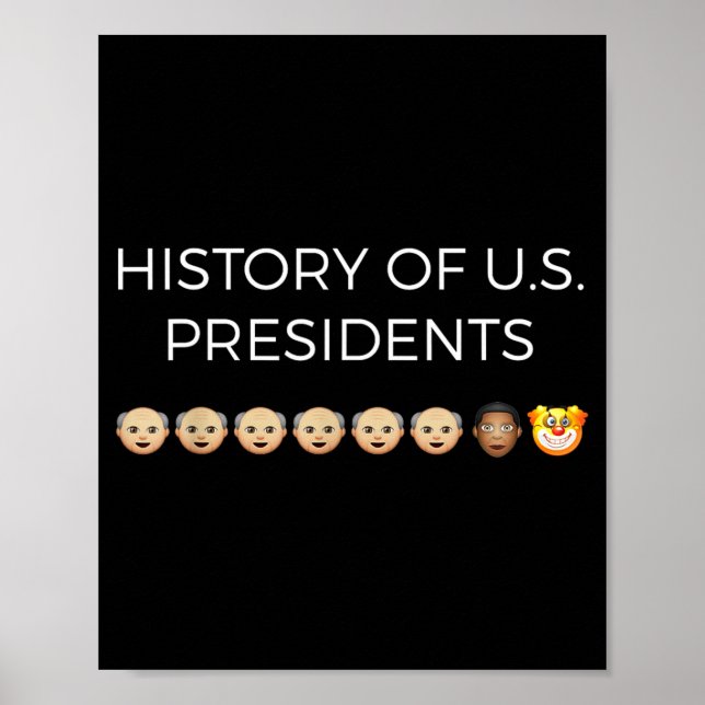 History of US Presidents Resist Poster (Front)