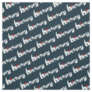 History Small Heart Fabric