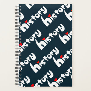 History Small Heart Planner