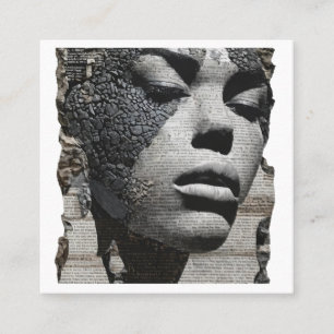 history square business card