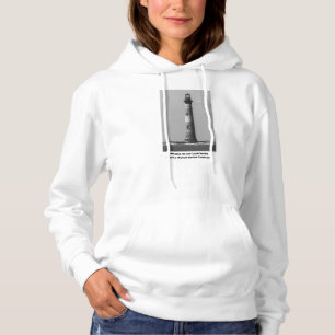 History Stands Tall Grayscale Hoodie