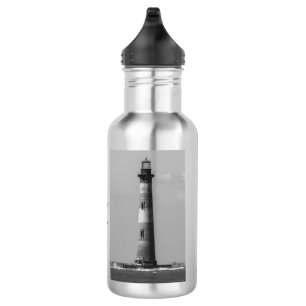 History Stands Tall Grayscale Water Bottle