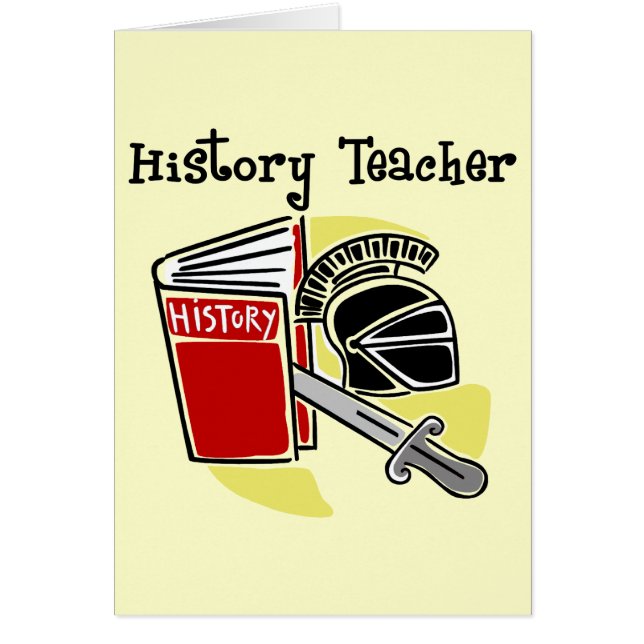 History Teacher Gifts (Front)